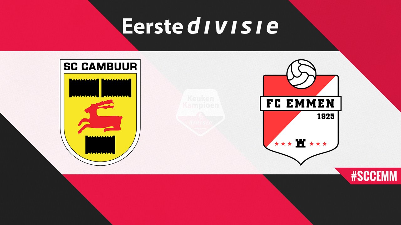 SC Cambuur vs FC Emmen poster