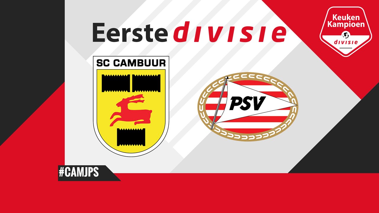 SC Cambuur vs Jong PSV poster