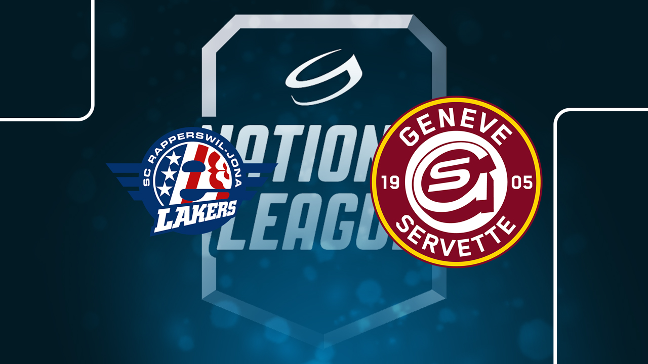 SC Rapperswil-Jona Lakers vs Genève-Servette HC poster SC Rapperswil-Jona Lakers vs Genève-Servette HC poster