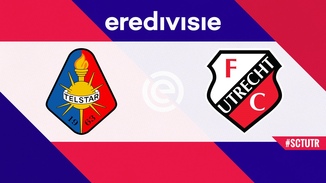SC Telstar vs Utrecht poster SC Telstar vs Utrecht poster