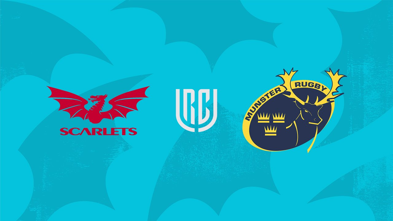 Scarlets vs Munster poster Scarlets vs Munster poster