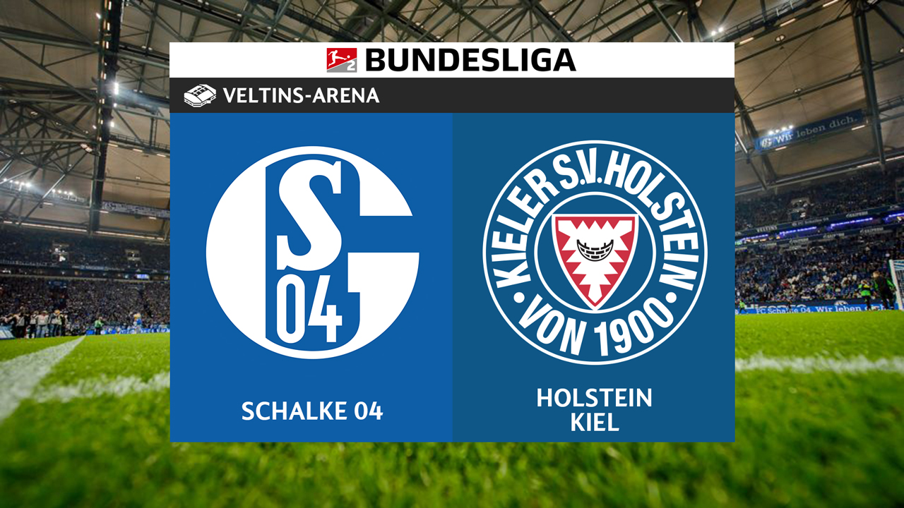Schalke 04 vs Holstein Kiel poster