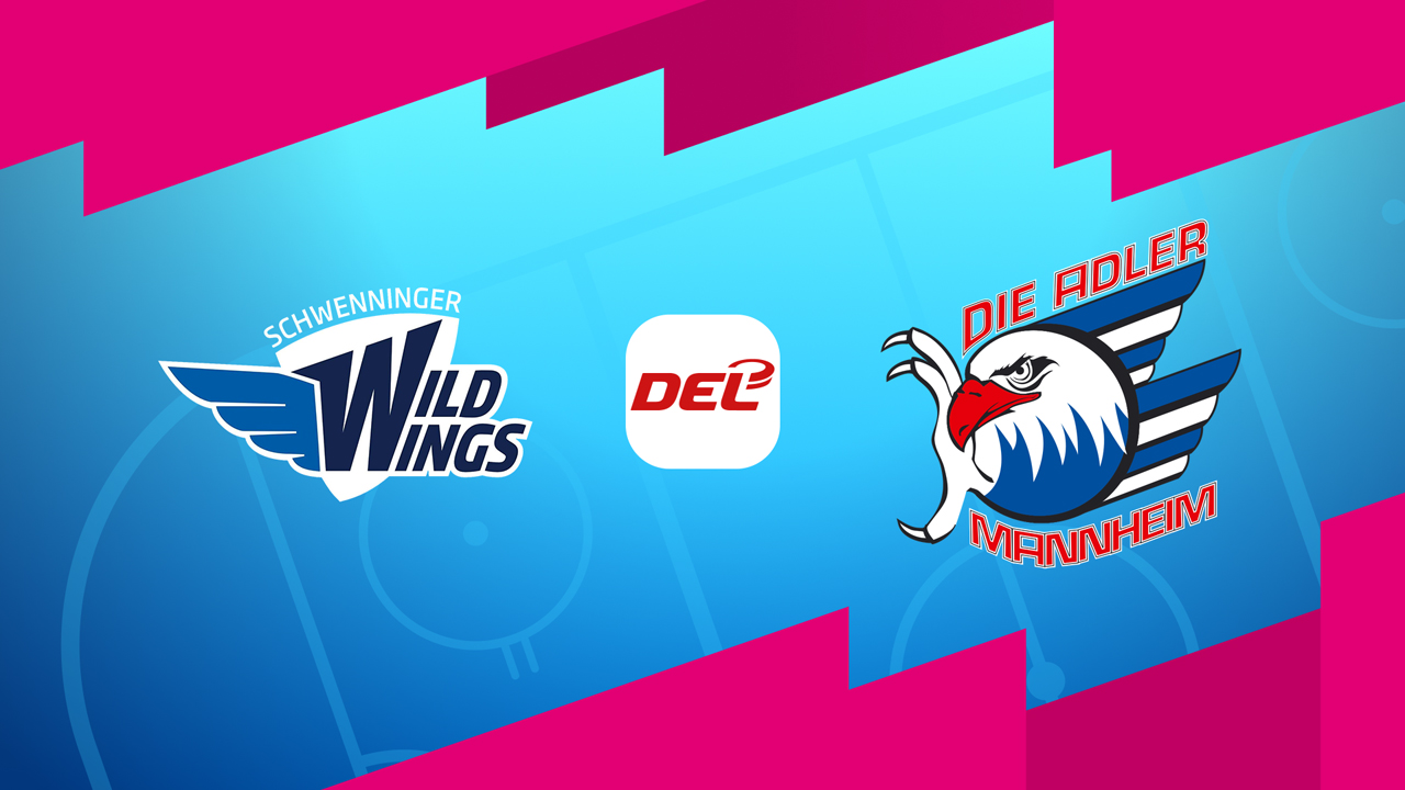 Schwenninger Wild Wings vs Adler Mannheim poster Schwenninger Wild Wings vs Adler Mannheim poster