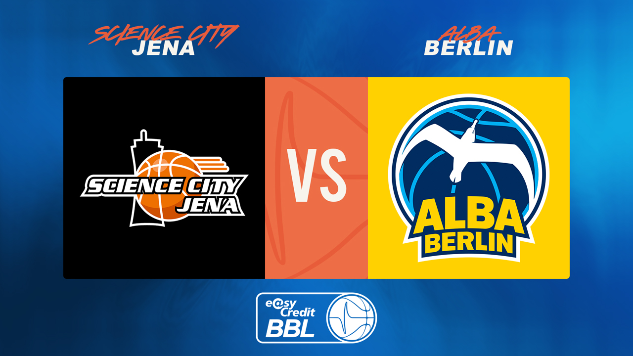 Science City Jena vs ALBA Berlin poster