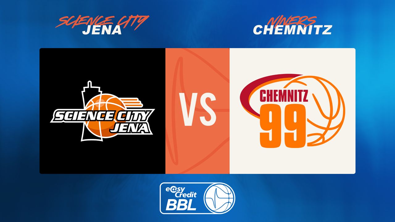 Science City Jena vs Niners Chemnitz poster