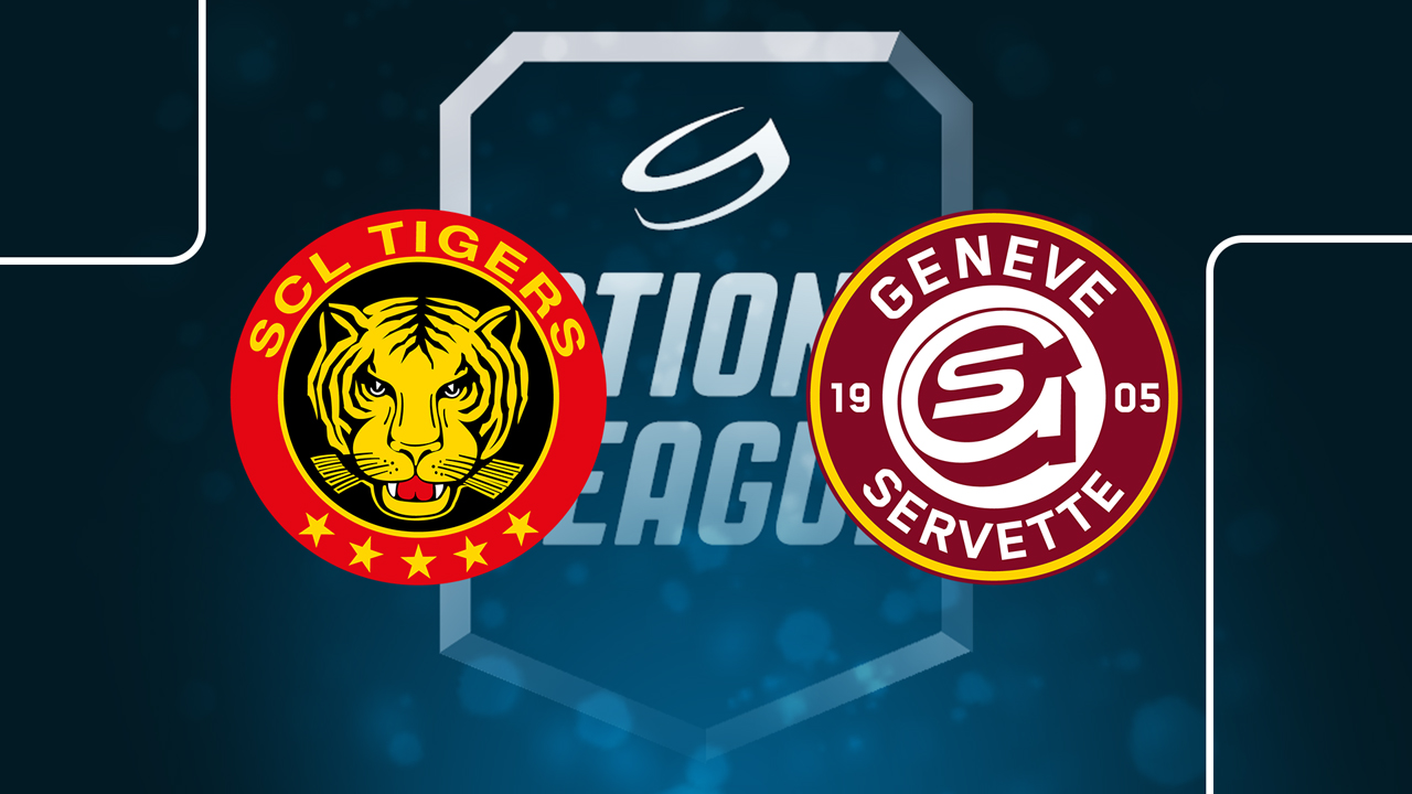 SCL Tigers vs Genève-Servette HC poster SCL Tigers vs Genève-Servette HC poster