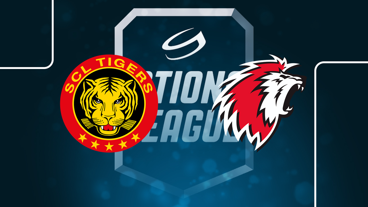 SCL Tigers vs Lausanne HC poster SCL Tigers vs Lausanne HC poster