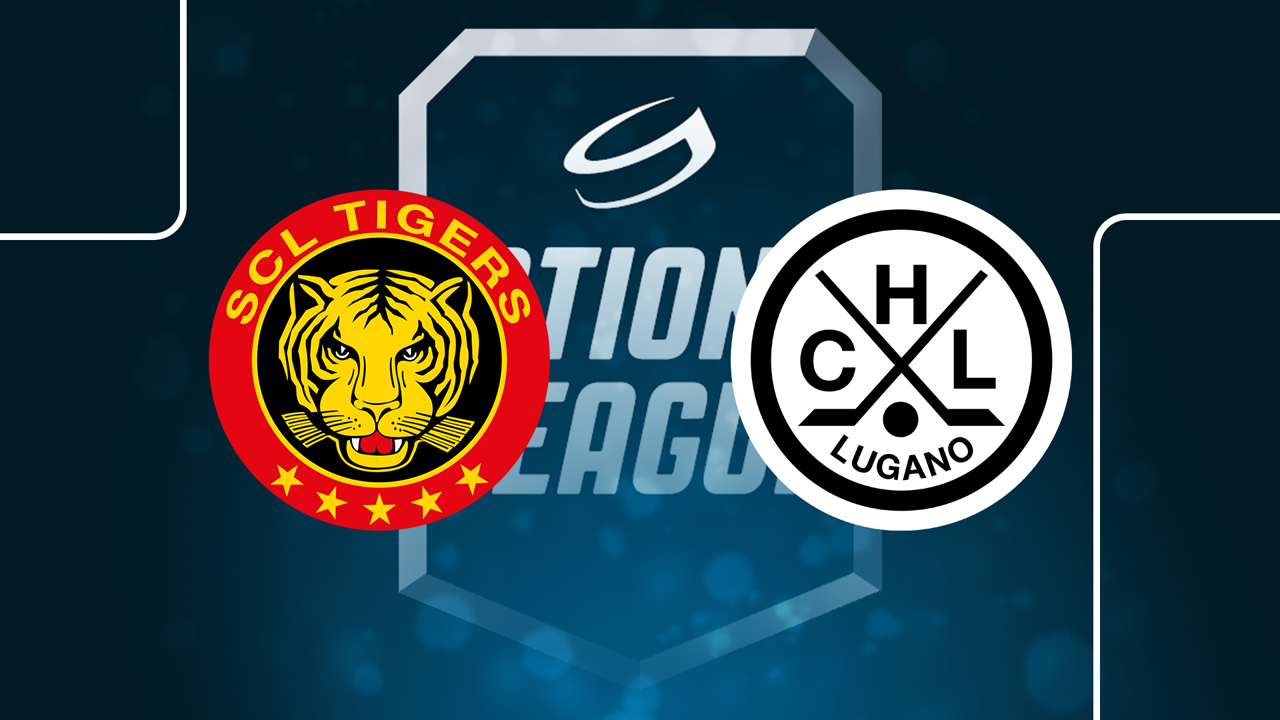 SCL Tigers vs Lugano poster