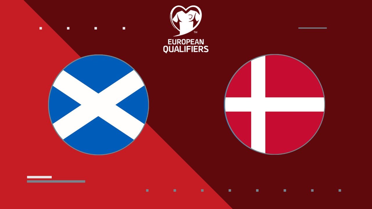 Scotland vs Denmark poster Scotland vs Denmark poster