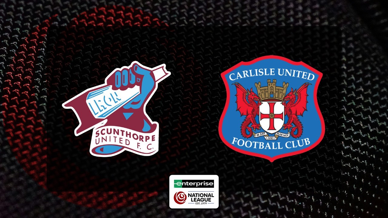 Scunthorpe United vs Carlisle United poster
