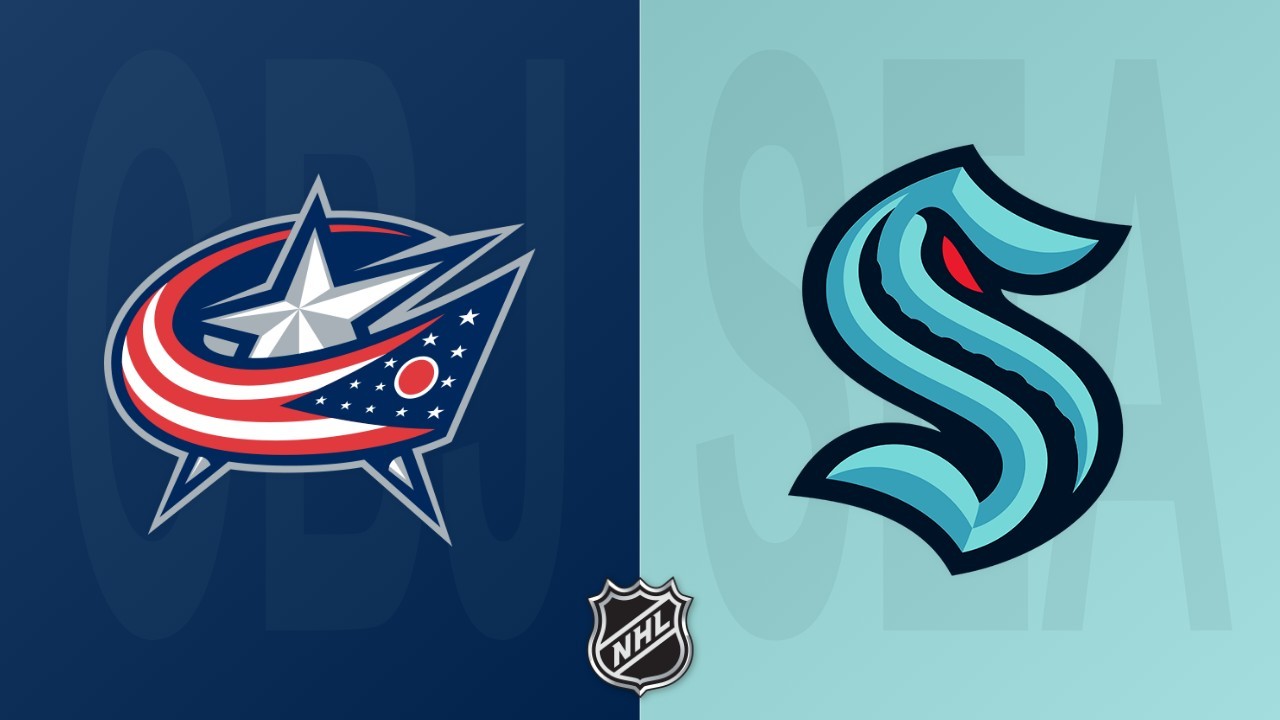 Seattle Kraken vs Columbus Blue Jackets poster