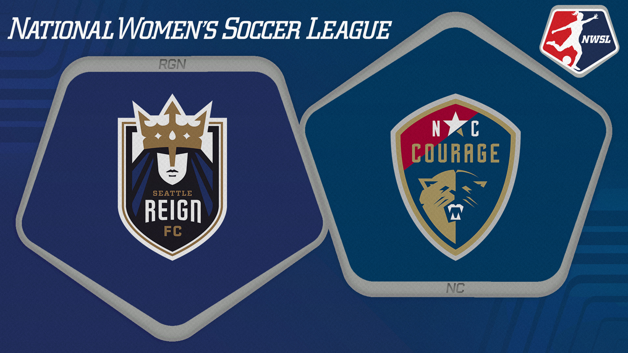 Seattle Reign vs North Carolina Courage poster