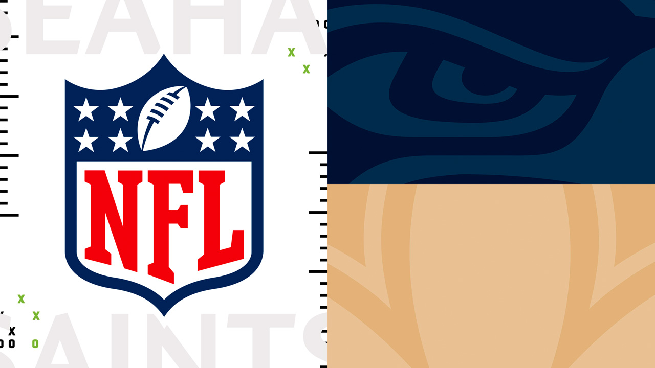 Seattle Seahawks vs New Orleans Saints poster