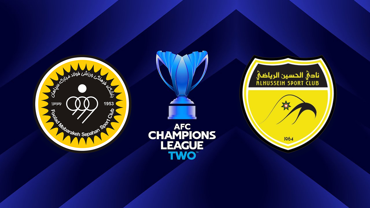Sepahan vs Al-Hussein Irbid poster Sepahan vs Al-Hussein Irbid poster
