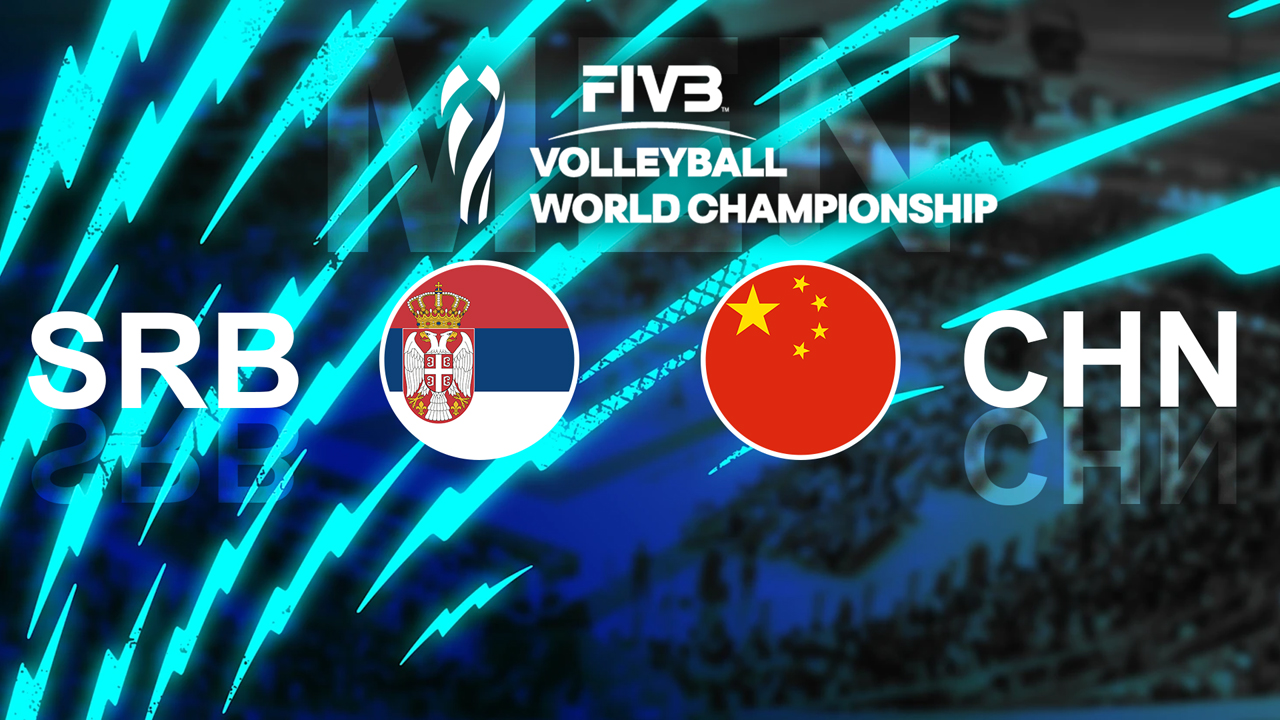 Serbia Volleyball vs China Volleyball poster