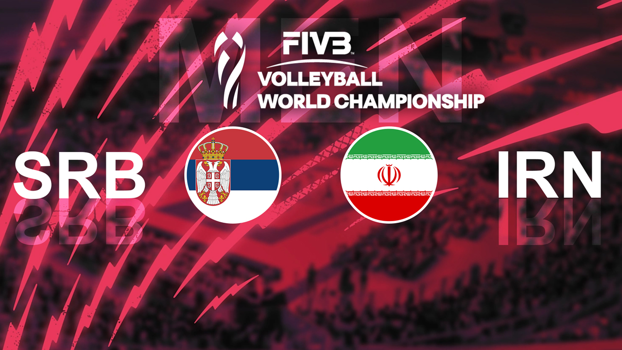 Serbia Volleyball vs Iran Volleyball poster