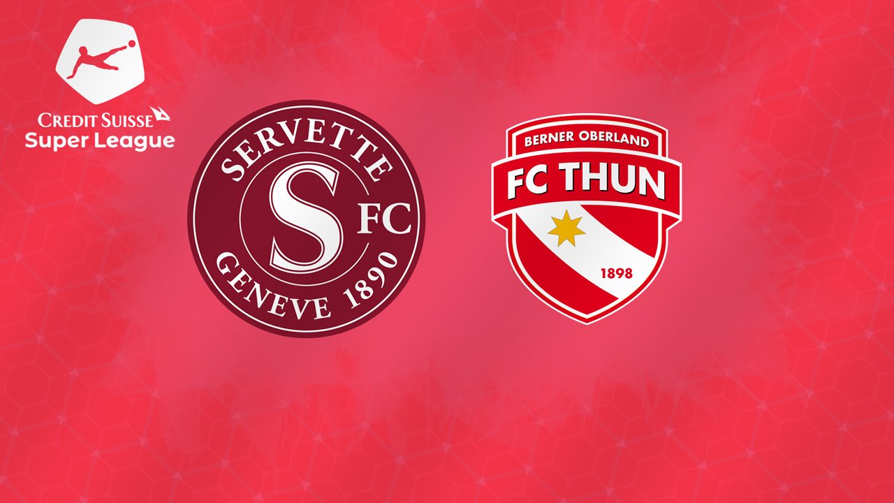 Servette vs Thun poster