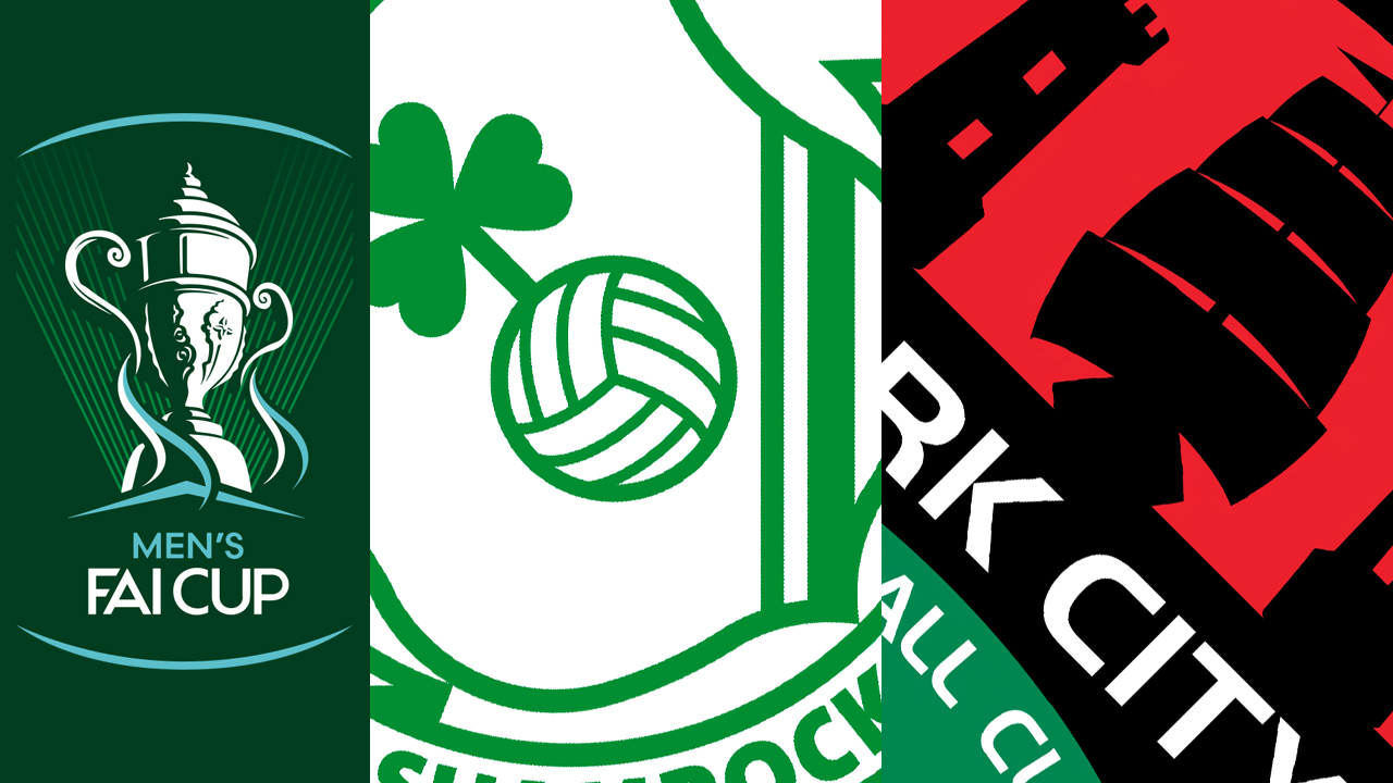 Shamrock Rovers vs Cork City poster