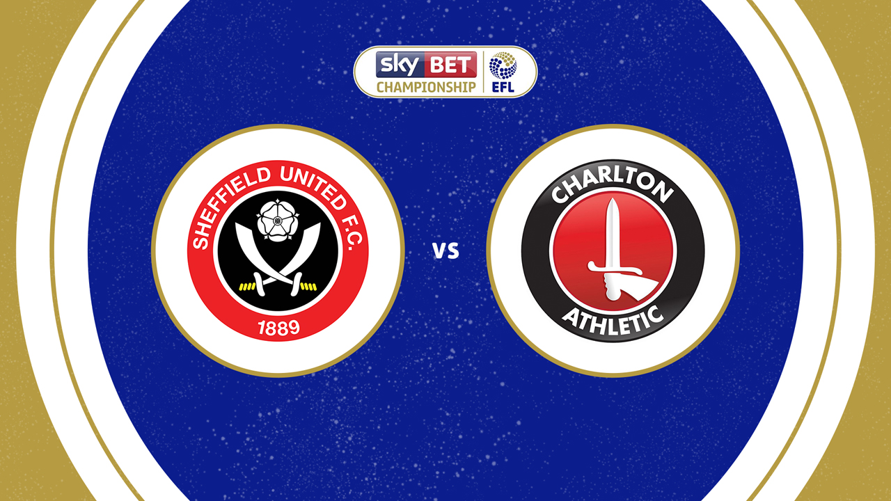 Sheffield United vs Charlton Athletic poster
