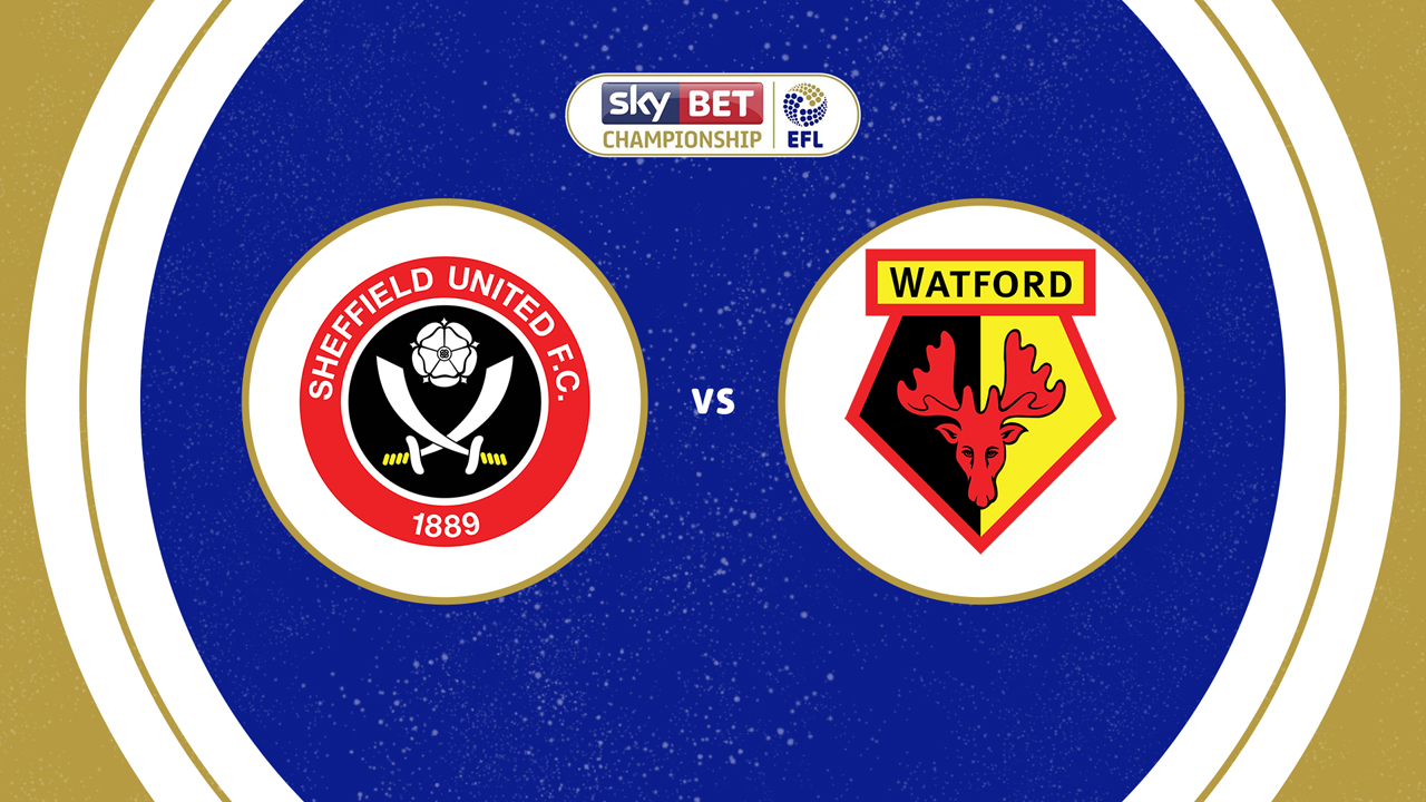 Sheffield United vs Watford poster
