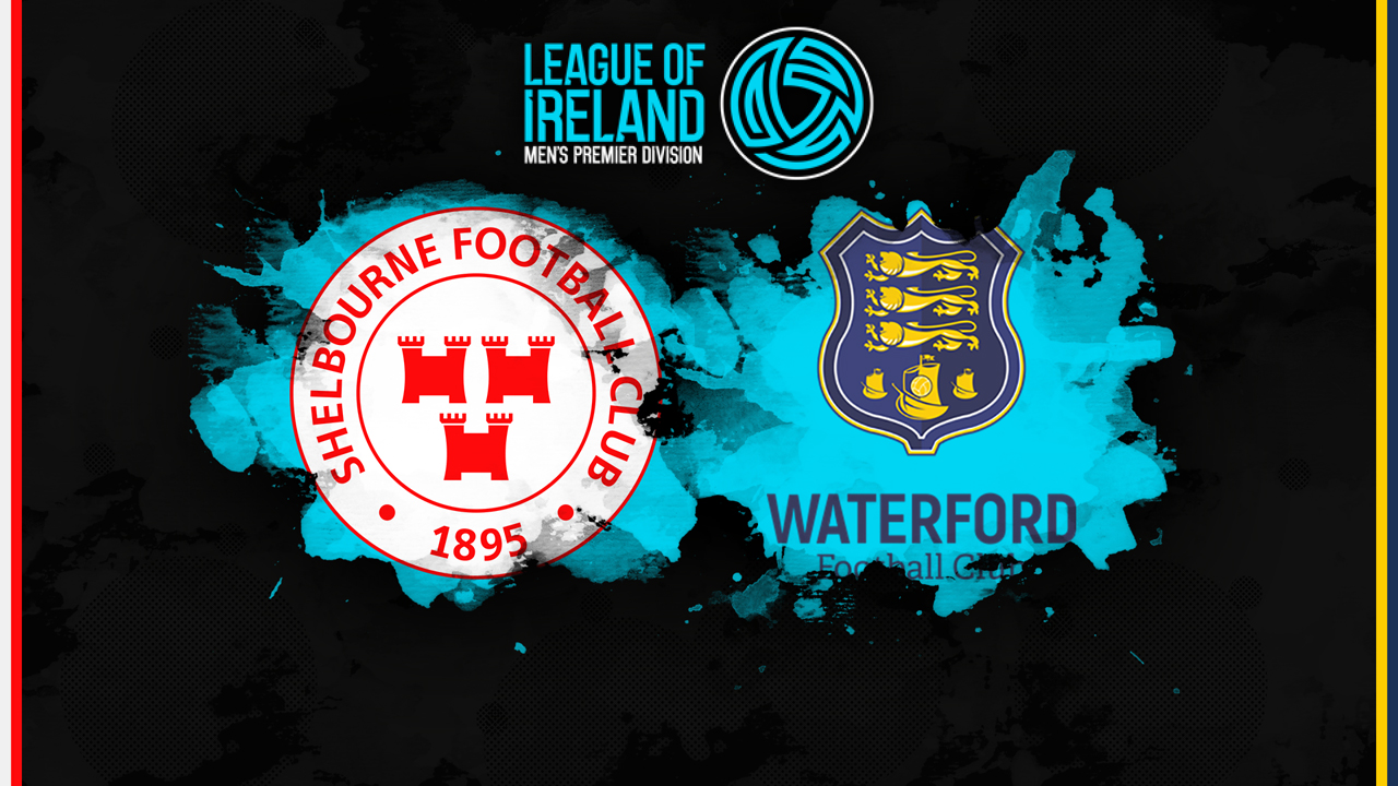 Shelbourne vs Waterford poster