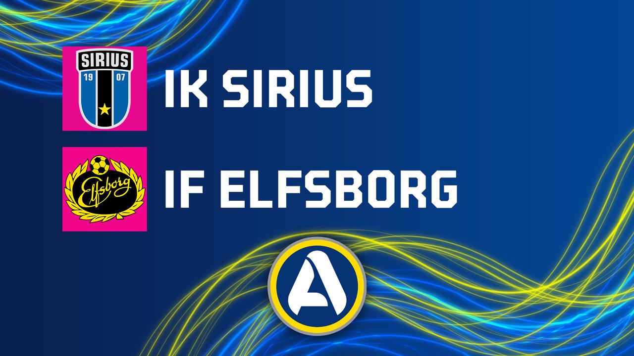 Sirius vs Elfsborg poster