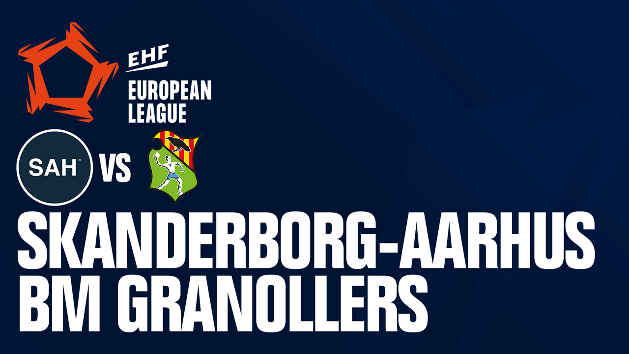 Skanderborg Aarhus Håndbold vs BM Granollers poster Skanderborg Aarhus Håndbold vs BM Granollers poster