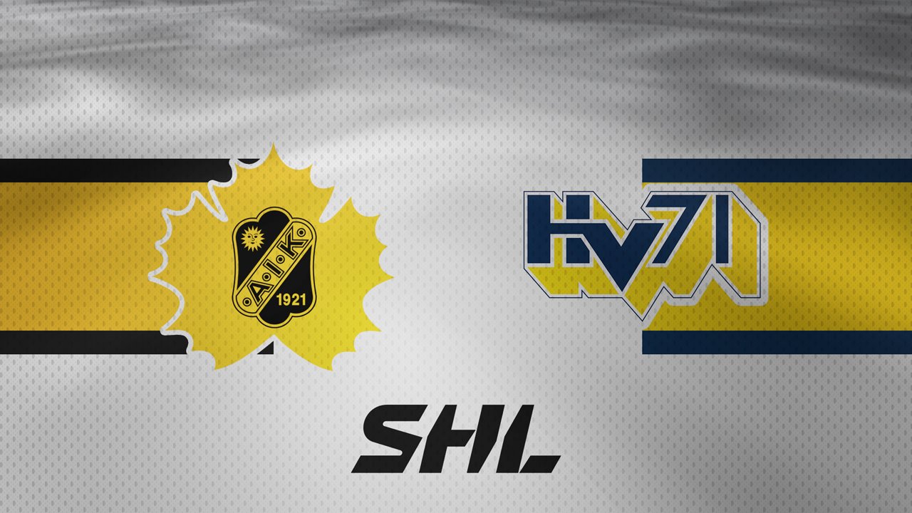 Skellefteå AIK vs HV71 poster