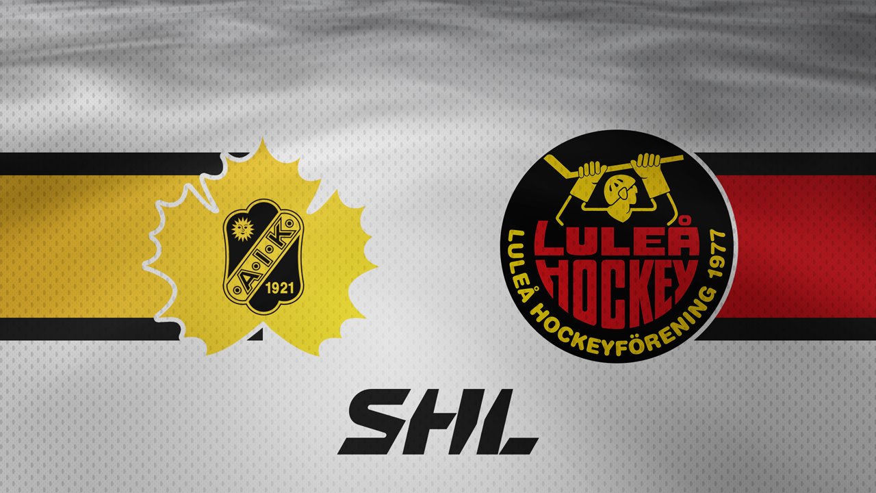 Skellefteå AIK vs Luleå HF poster Skellefteå AIK vs Luleå HF poster