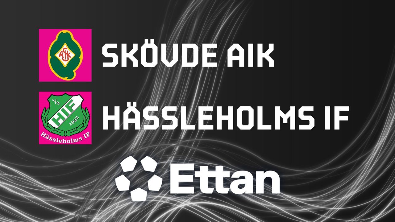 Skövde AIK vs Hässleholms IF poster