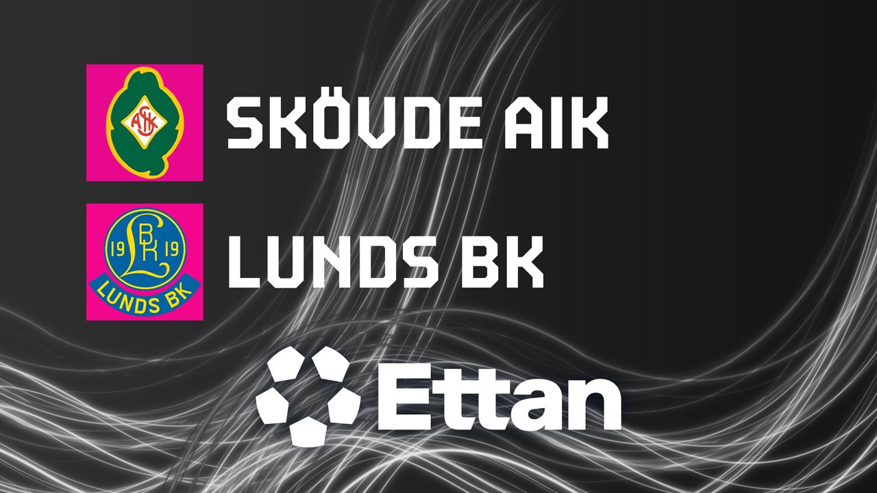Skövde AIK vs Lunds BK poster