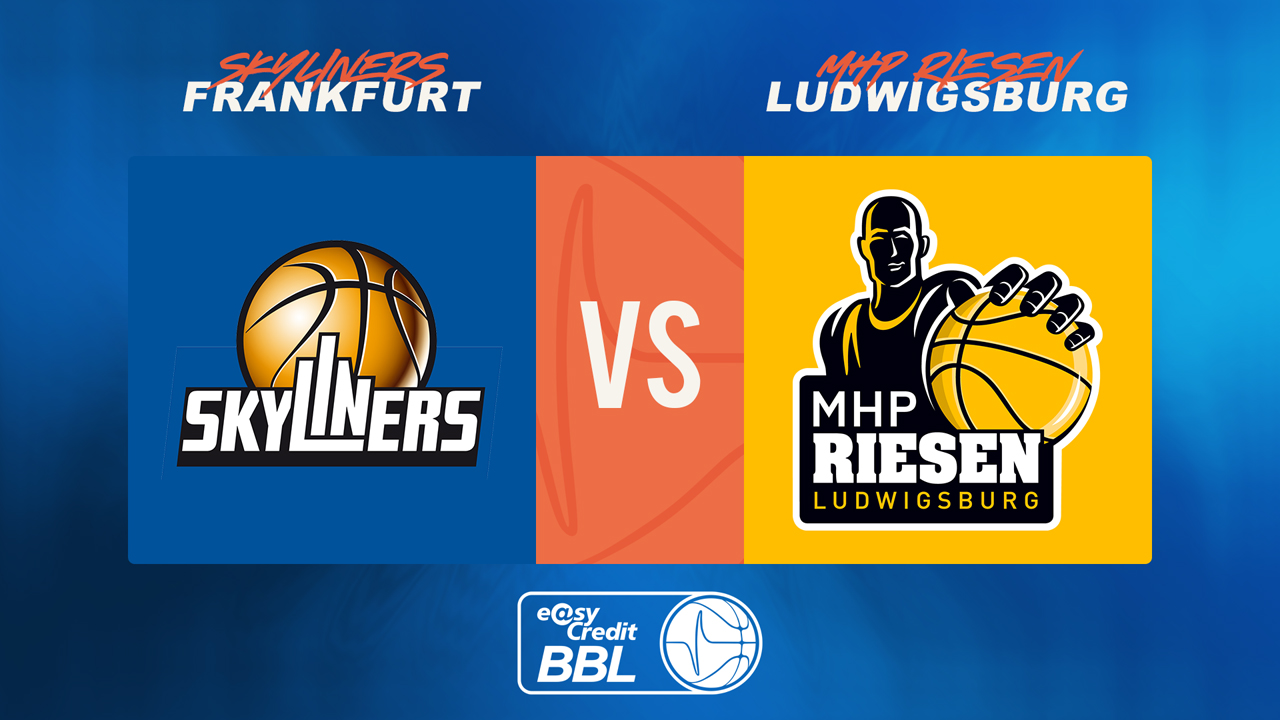 Skyliners Frankfurt vs Ludwigsburg poster