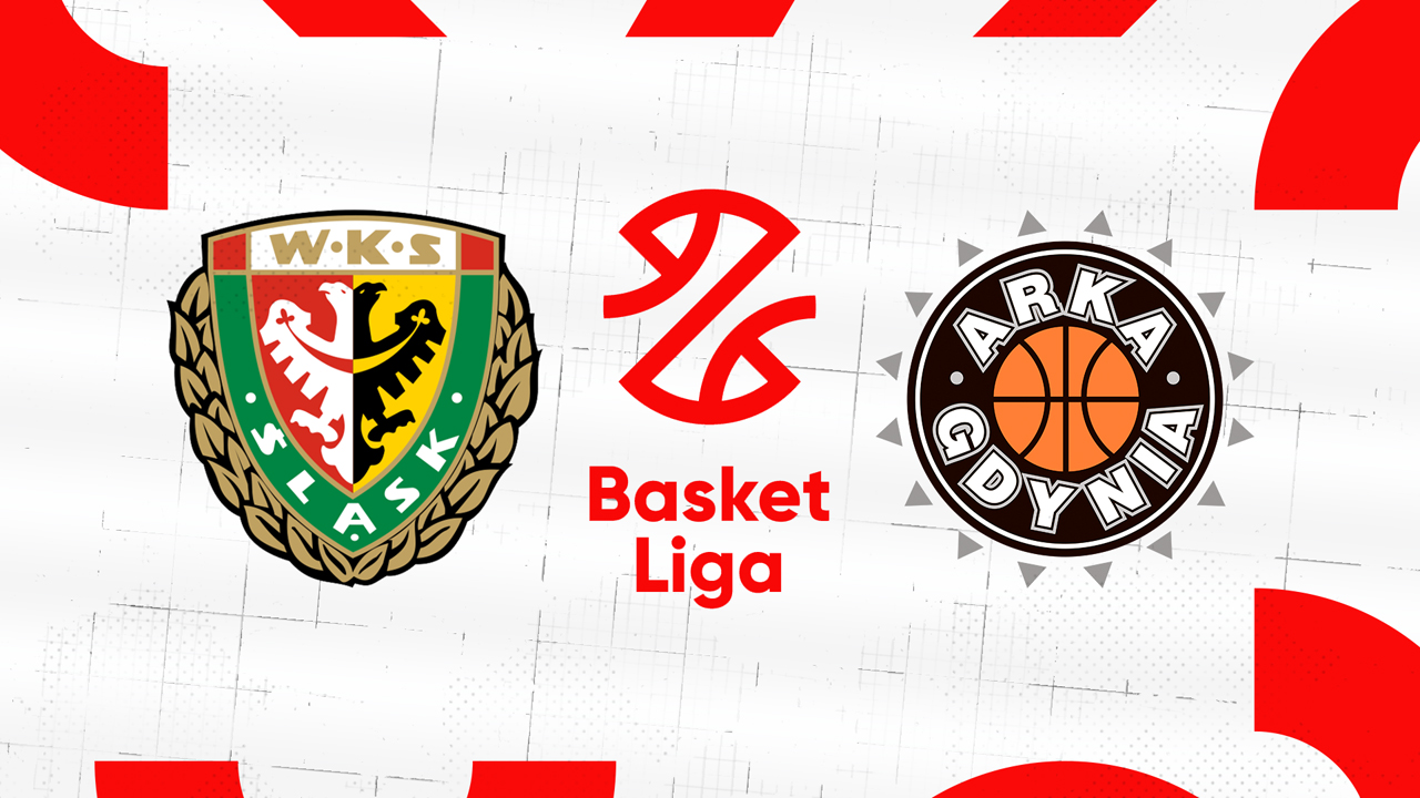 Śląsk Wrocław vs Arka Gdynia Basketball poster