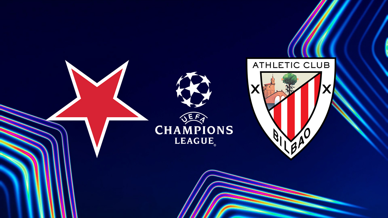 Slavia Prague vs Athletic Bilbao poster Slavia Prague vs Athletic Bilbao poster