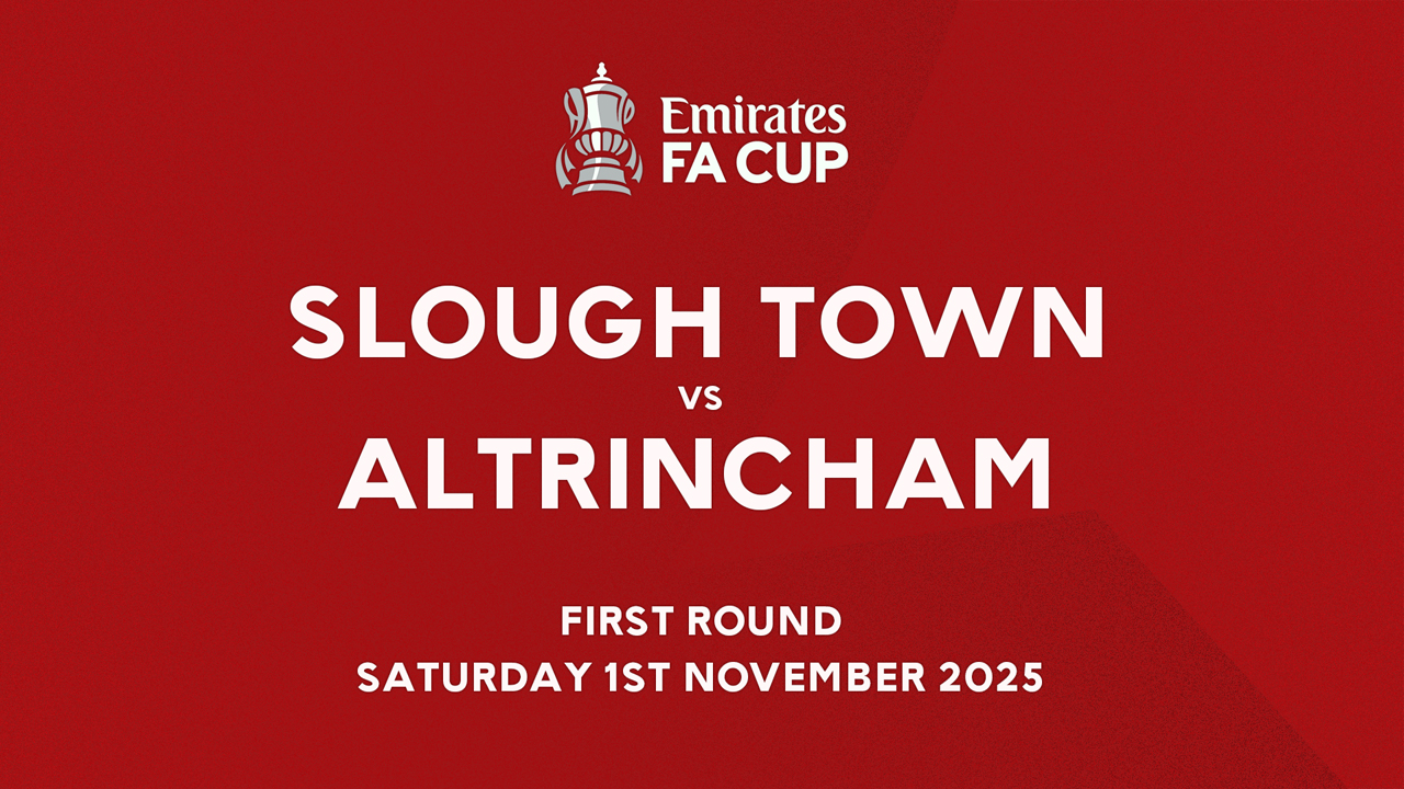 Slough Town vs Altrincham poster