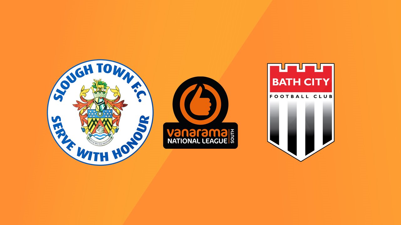 Slough Town vs Bath City poster