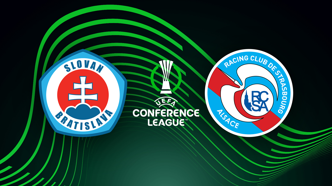 Slovan Bratislava vs Strasbourg poster