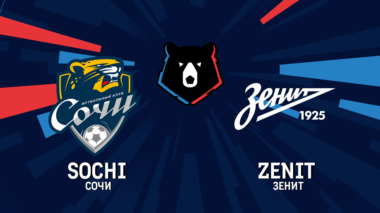 Sochi vs Zenit Saint Petersburg poster
