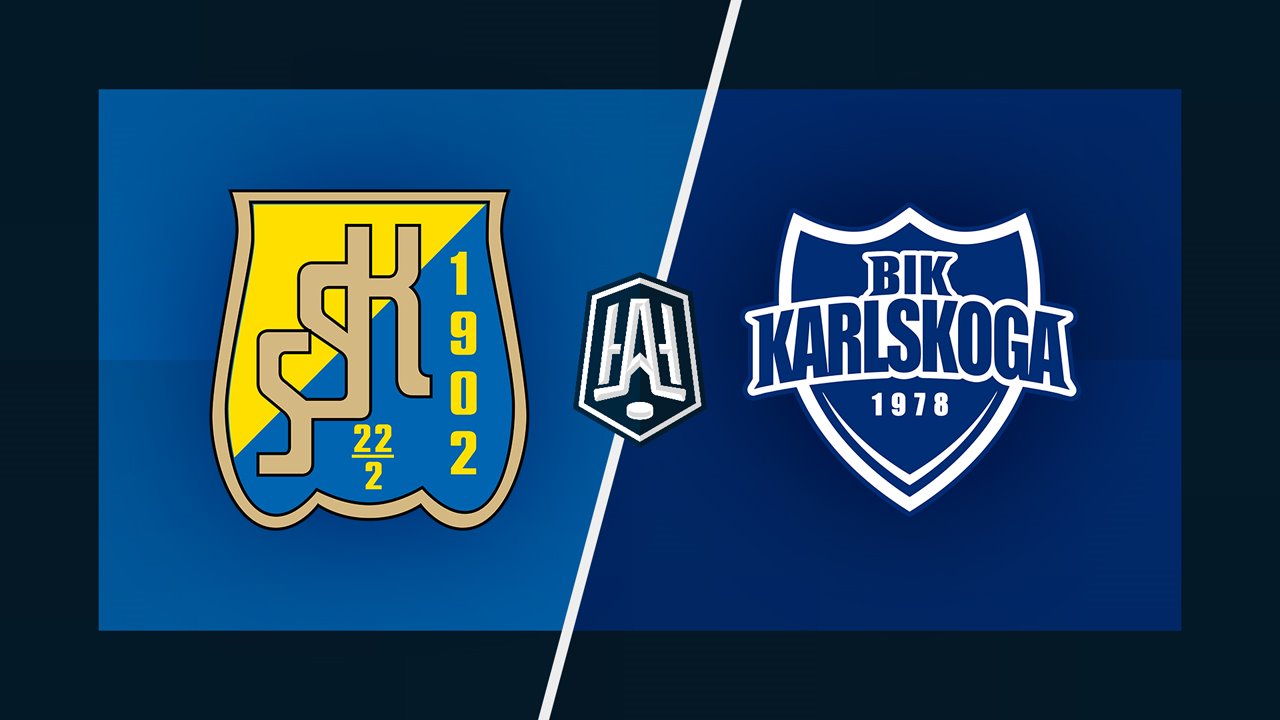 Södertälje SK vs BIK Karlskoga poster Södertälje SK vs BIK Karlskoga poster