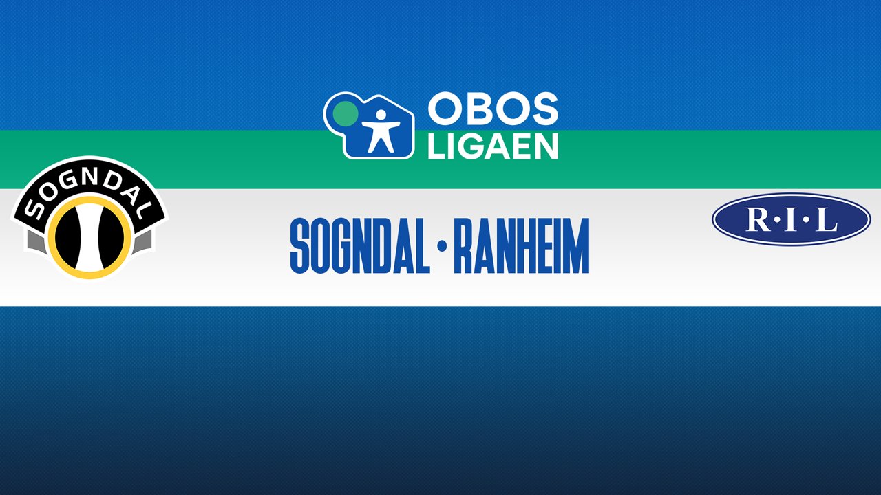 Sogndal vs Ranheim poster