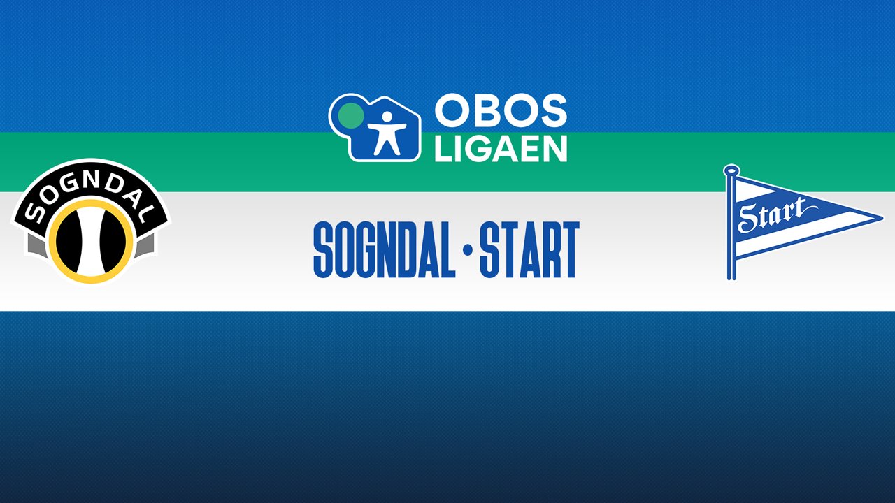 Sogndal vs Start poster