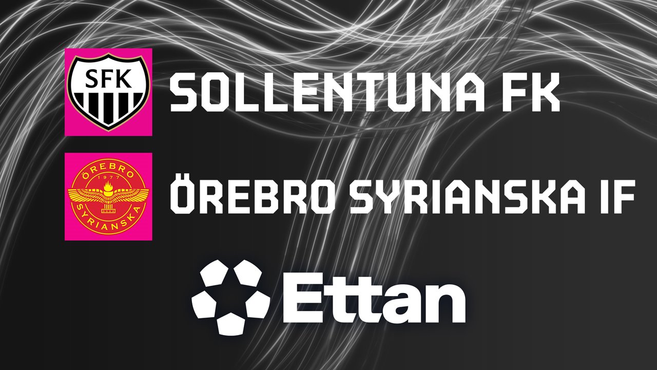 Sollentuna vs Örebro Syrianska poster