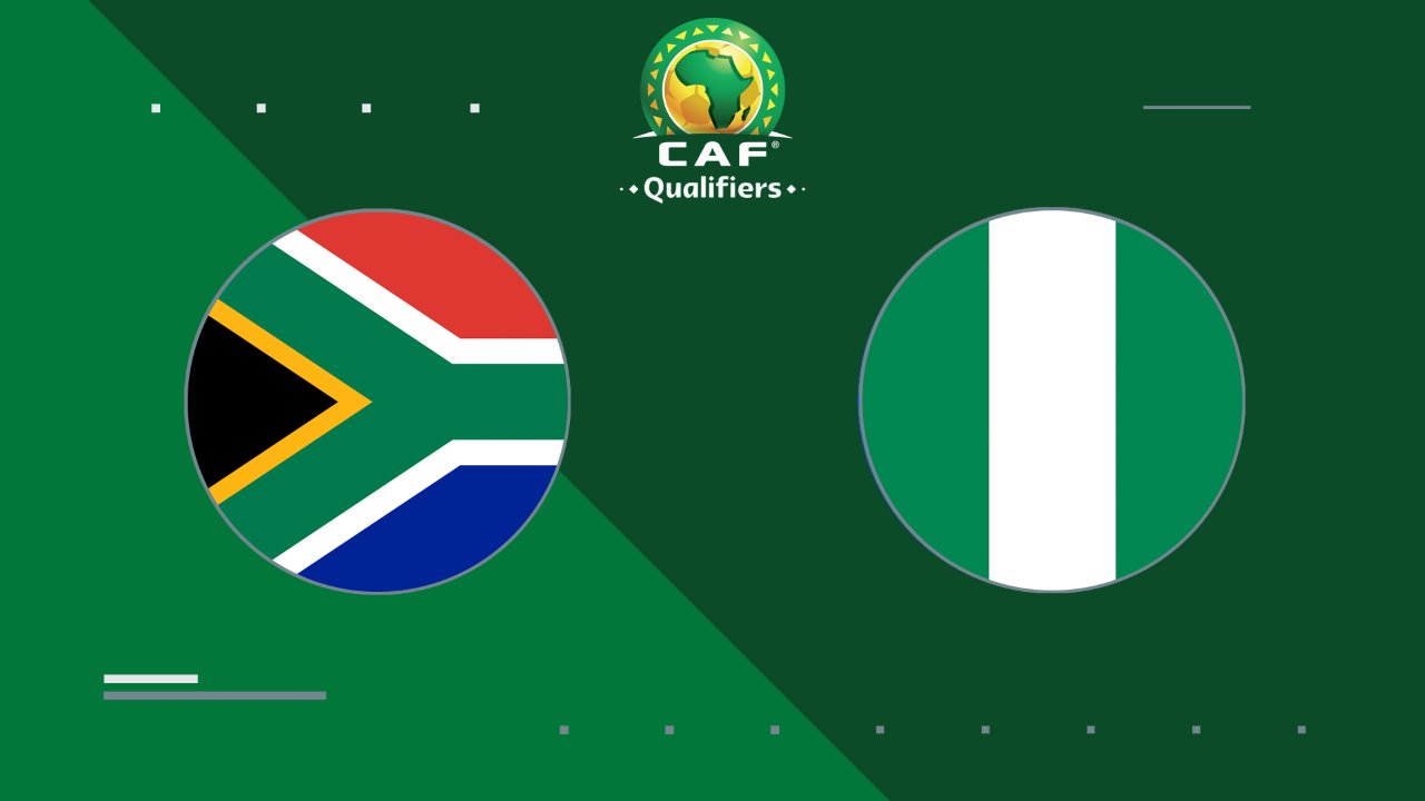 South Africa vs Nigeria poster