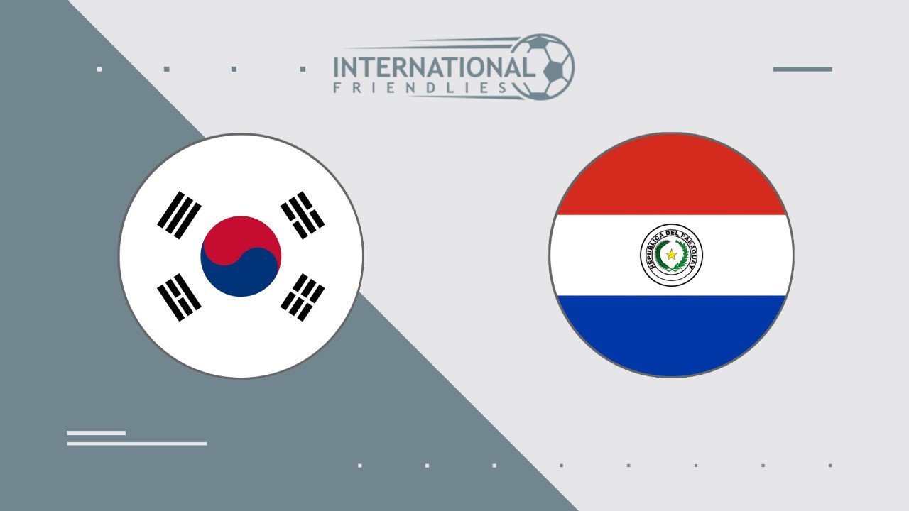 South Korea vs Paraguay poster