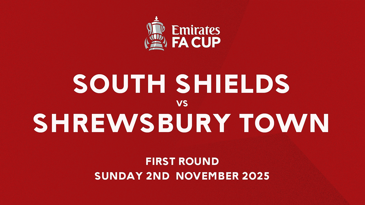 South Shields vs Shrewsbury Town poster