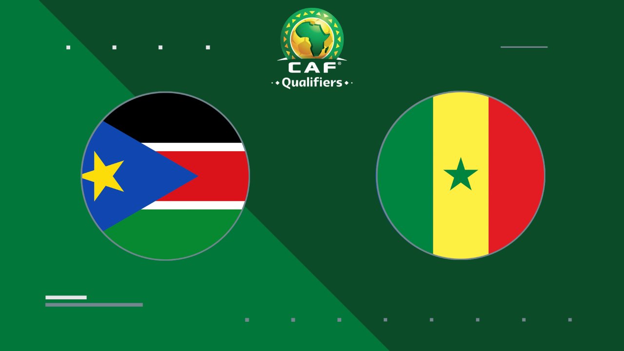 South Sudan vs Senegal poster South Sudan vs Senegal poster