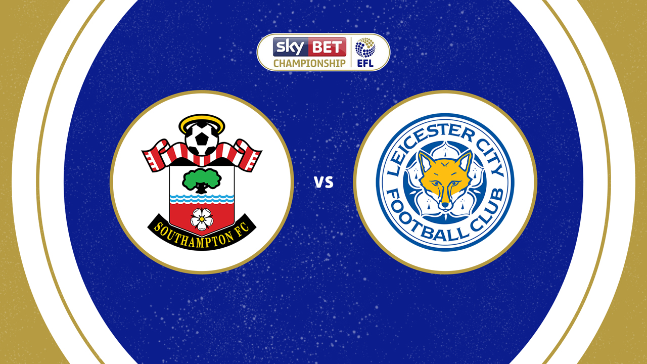 Southampton vs Leicester City poster Southampton vs Leicester City poster