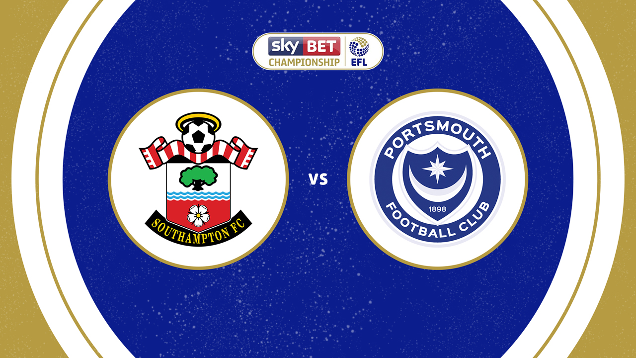 Southampton vs Portsmouth poster