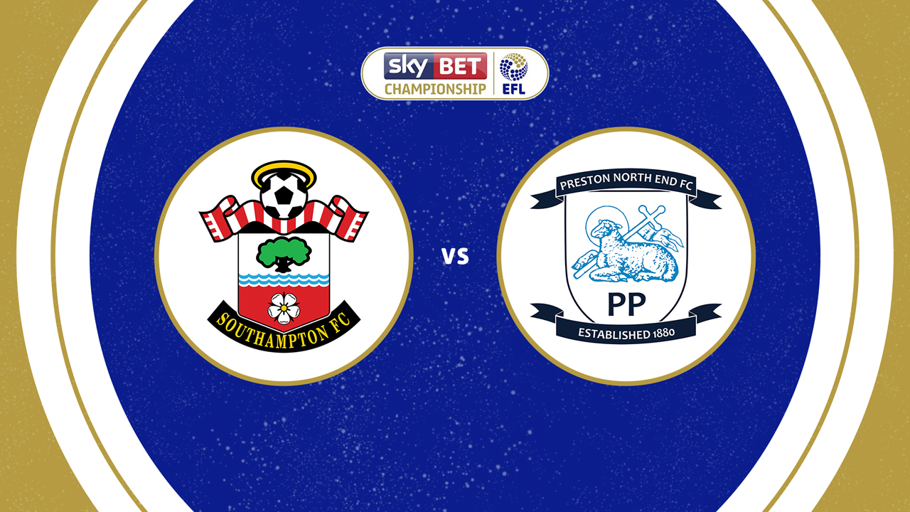 Southampton vs Preston North End poster