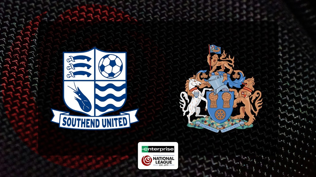 Southend United vs Altrincham poster Southend United vs Altrincham poster